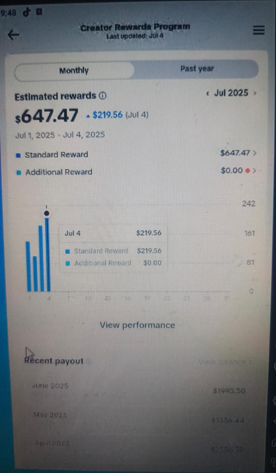 tiktok automation earning